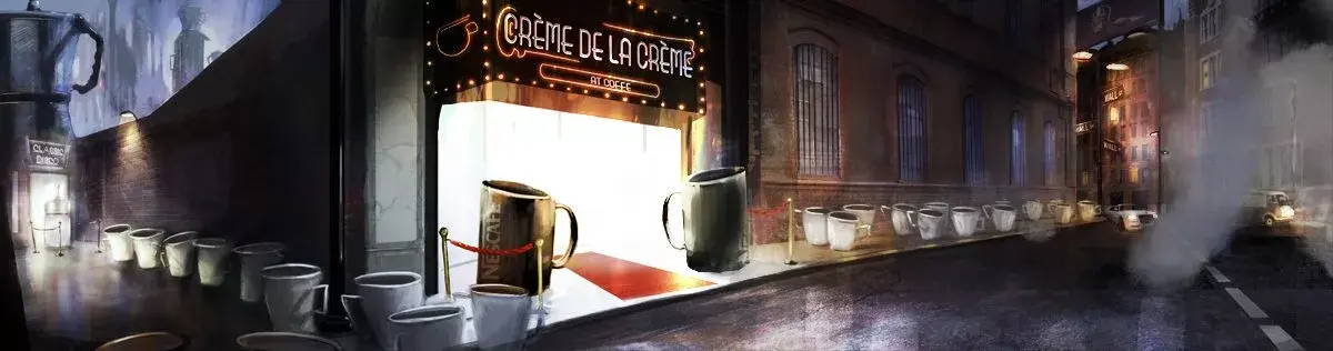nescafe art