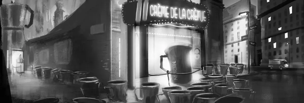 nescafe art
